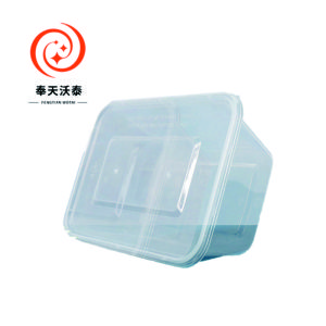 奉天沃泰 一次性餐盒 500ml 方盒 300套/箱 1箱
