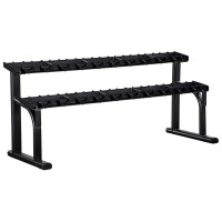 迈特森GM1015商用家用十付哑铃架 健身房家用双层哑铃架