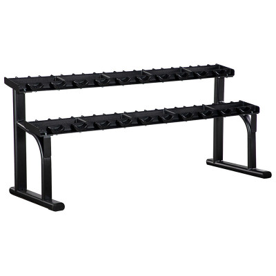 迈特森GM1015商用家用十付哑铃架 健身房家用双层哑铃架