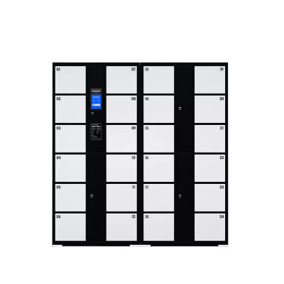 晋舰 电子存包柜商场超市智能物品寄存柜员工衣物储存柜 24门人脸识别