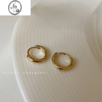 JiMi轻奢小众设计圆圈耳环女2023新款独特气质高级感耳钉耳圈耳饰