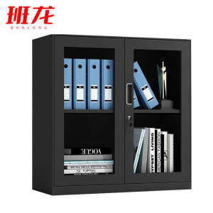 班龙铁皮柜卷柜对开台