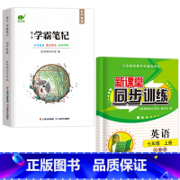 英语练习册+初中英语学霸笔记 七年级/初中一年级 [正版]2023新版初中英语新课堂同步训练七年级上册同步课堂辅导人教版