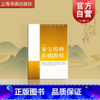 [正版]多宝塔碑基础教程 书法技法精要颜真卿名家字帖临摹程峰编初学者毛笔字习字用书上海书画出版社书法艺术理论