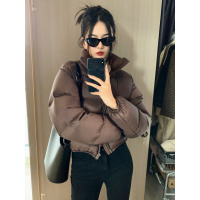 羽绒棉服女冬季短款韩版棉衣年新款加厚面包服小个子宽松棉袄