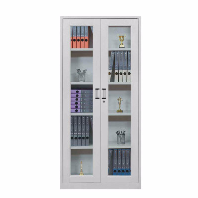 科朔 文件柜铁皮柜资料柜办公室柜子档案柜 通玻文件柜 KS-JH-ZH008D