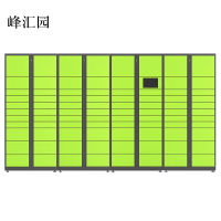 峰汇园智能快递柜小区快递自提柜派件柜室外寄存柜信报箱储物柜一主两幅65格