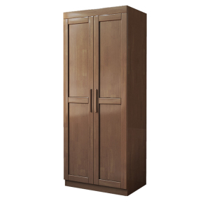 班龙实木衣柜80*56*196cm胡桃色台