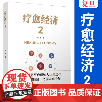 疗愈经济2 沈君著 复旦大学出版社 医疗保健事业研究中国心理亚健康心理学愈到