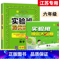 6上[提优训练+大考卷]数学2本江苏专用 小学通用 [正版]2023秋新版实验班提优训练三年级上二年级上册一四年级五六年
