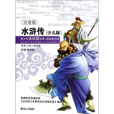 正版新书]水浒传(少儿版注音版)/经典童书馆/青少年美绘版书库: