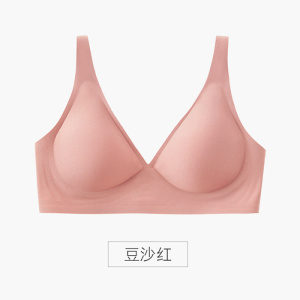 果冻软支撑无痕内衣女法式性感无钢圈文胸小胸聚拢薄款调整型胸罩