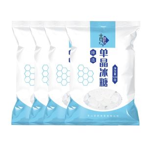 单晶冰糖 白冰糖甘蔗糖小块冰糖老冰糖食用中颗粒