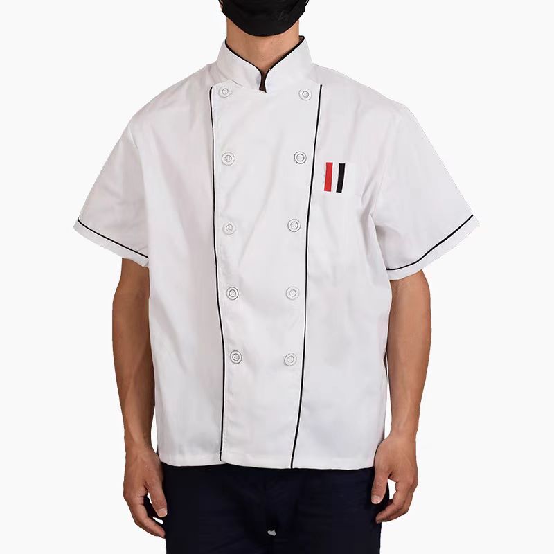 鑫永安 短袖厨师服(请备注尺码)M-5XL 件