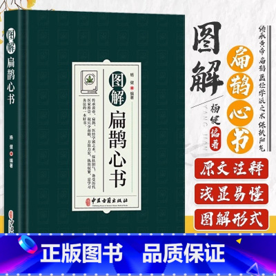 [正版]彩色图解扁鹊心书经络灸法伤寒诸症杂病灸穴内科讲解载常见病117种94药方保扶阳气初学爱好者中医入门启蒙大全中医