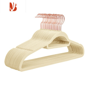 三维工匠植绒衣架防滑家用男士衣撑衣挂衣柜收纳整理师推荐衣架子