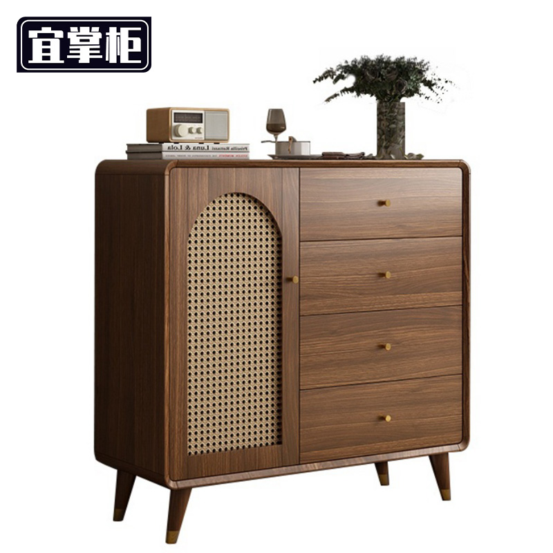 宜掌柜 储物柜 一门四抽 台