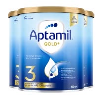 有效期到27年3月-3罐装 | Aptamil 澳洲爱他美 金装版 3段 婴幼儿配方奶粉(1-2岁)900g
