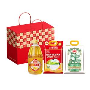 鲁花特级初榨花生油5L非转基因压榨高烟点健康食用油家庭装
