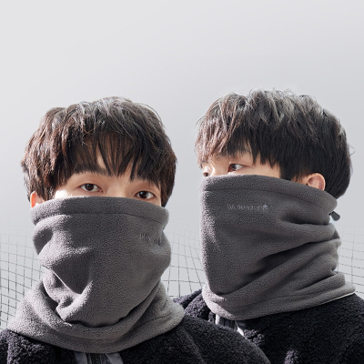  闪电客围脖男冬季保暖围巾户外骑行电动摩托车加绒加厚护颈防寒脖套