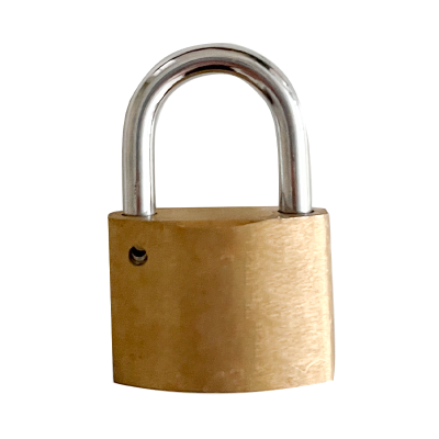 卉塍 HC-113 20mm*20mm 黄铜通开挂锁(计价单位:个)金色