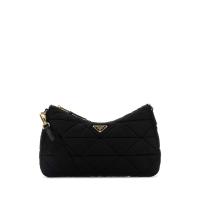 普拉达(PRADA)女款环保再生尼龙单肩包轻便实用多层设计时尚百搭