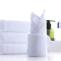 鲸轩 小方巾 毛巾抹布 33cm*33cm 10条/组(计价单位:组)白