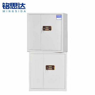 铭思达保密柜分双节密码锁台