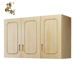 博林创松木吊柜 橱柜 墙柜 壁柜 挂柜 阳台储物柜 厨房吊柜 高50*厚40cm/个 可定制