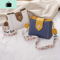 小包包女2020新款春夏网红气质时尚宽带女包百搭单肩斜挎包水桶包NEW LAKE女斜挎包