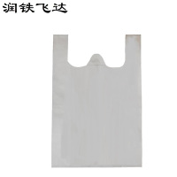 润铁飞达 白色加厚提手塑料袋 560mm×380mm 1000个 袋