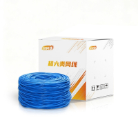 领柯捷 LKJ-WX03 305.00米/箱 0.58mm超六类4对非屏蔽 网线(计价单位:箱)蓝色