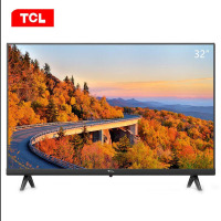 TCL 官方旗舰 32M8H (32英寸) 吋 一体注塑 防蓝光 液晶平板智能电视 黑色
