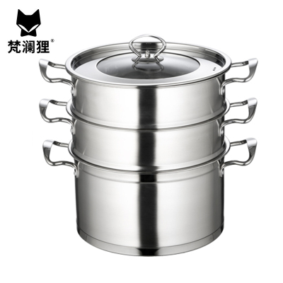 梵澜狸三层蒸锅D78 个