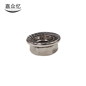 嘉众忆 304不锈钢法兰螺母4.8级M8 JZY-M8 个