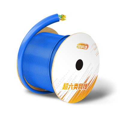 领柯捷 LKJ-WX03 305.00米/箱 0.58mm超六类4对非屏蔽 网线(计价单位:箱)蓝色