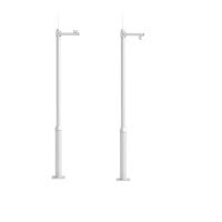 瑾如云海 钢制立柱(含底部固定法兰盘) 6m