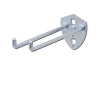 瑾如云海 洞洞板挂钩 工具挂钩 双直挂钩 150mm
