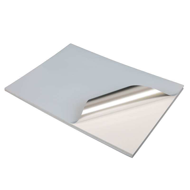 华燏 HY-JT001 100mm*80mm 哑银PET不干胶 标签胶贴 1.00 卷/张 (计价单位:张)银色