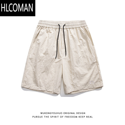 HLCOMAN夏季户外速干运动伞兵短裤男女潮牌街头宽松百搭五分裤子