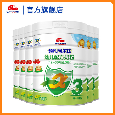 明一商城领凡3段800g*6罐