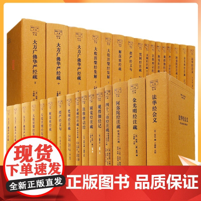 正版 佛教十三经注疏 13种共16本书 精装 佛教典藏书籍 线装书局