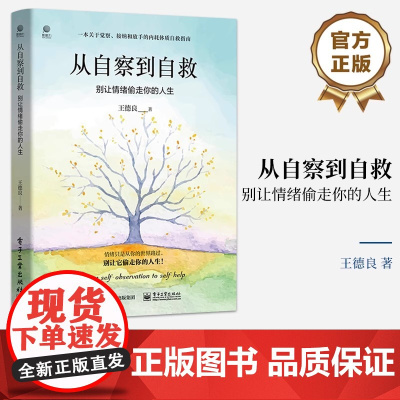 从自察到自救 别让情绪偷走你的人生 王德良著 作者亲身经历的故事 一本关于觉察、接纳和放手的内耗体质自救指南