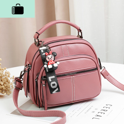 包包女包2019新款韩版斜挎包潮上新软皮小包时尚单肩手提包枕头包NEW LAKE女士单肩包