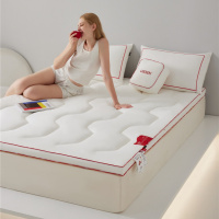 全棉双A类3D莱卡蓄能发热高弹床褥垫贴身透气保暖床垫子1.51.8m