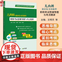 儿内科 副主任 主任 医师职称考试思维导图与考点精讲 全国高级卫生专业技术资格考试辅导丛书 辽宁科学技术出版社97875