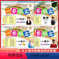 8年级下(语文.数学.英语.物理)(4本) 初中通用 [正版]新版 一卷搞定八年级下册数学8年级下册第二学期 第6版 上