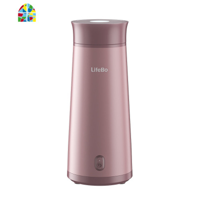 便携式烧水壶保温一体自动家用无线办公室小型迷迷你电热旅行水杯 FENGHOU 典雅灰白色(机械款)