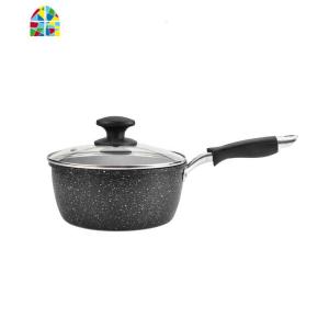 日式20CM奶锅不粘锅宝宝辅食锅汤锅油炸锅多功能电磁炉明火 FENGHOU 20cm奶锅+1个蒸笼(送锅盖+竹铲)