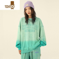 YANXUXINGHD星河美式多巴胺穿搭卫衣男女oversize潮牌圆领